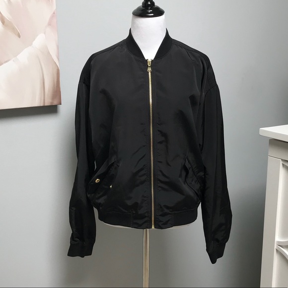 express nylon bomber jacket